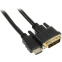 Кабель HDMI - DVI, 1.8м, Bion BNCC-HDMI-DVI-6 - фото 2