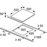 Индукционная варочная панель MAUNFELD CVI594SWH (КА-00018431)