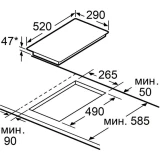 Электрическая варочная панель MAUNFELD CVCE292MBK2 (КА-00020572)