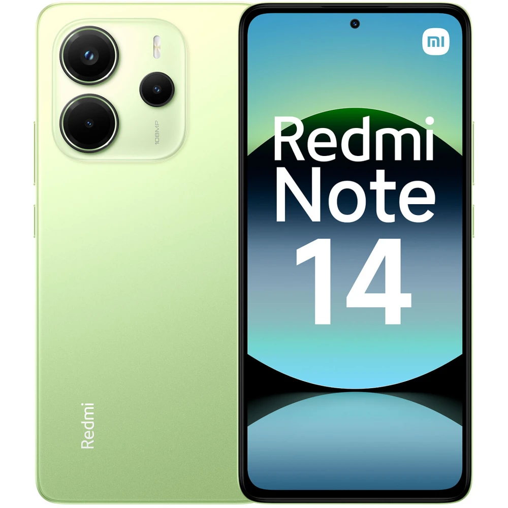 Смартфон Xiaomi Redmi Note 14 4G 6/128Gb Lime Green - 61583