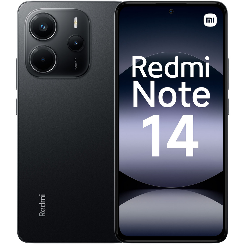 Смартфон Xiaomi Redmi Note 14 4G 6/128Gb Midnight Black - 61609