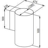 Вытяжка MAUNFELD Lee Wall (sensor) 39 White (КА-00015696)