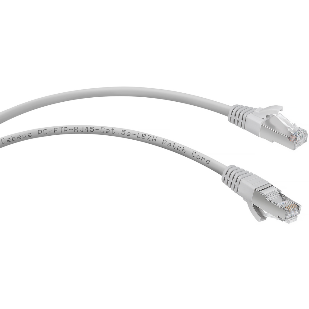 Патч-корд Cabeus PC-FTP-RJ45-Cat.5e-10m-LSZH, 10м