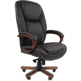 Офисное кресло Chairman 408 Black/Brown (7163871)