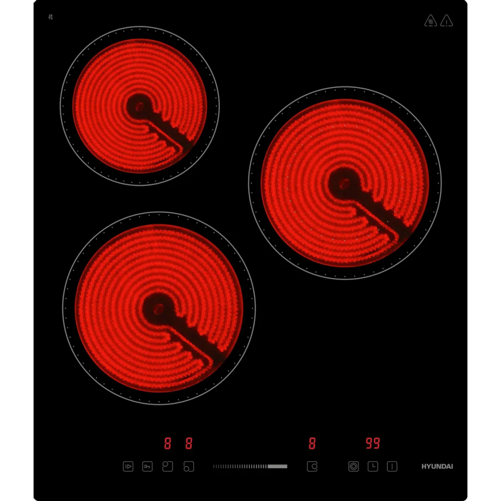 Электрическая варочная панель Hyundai HHE 4554 BG
