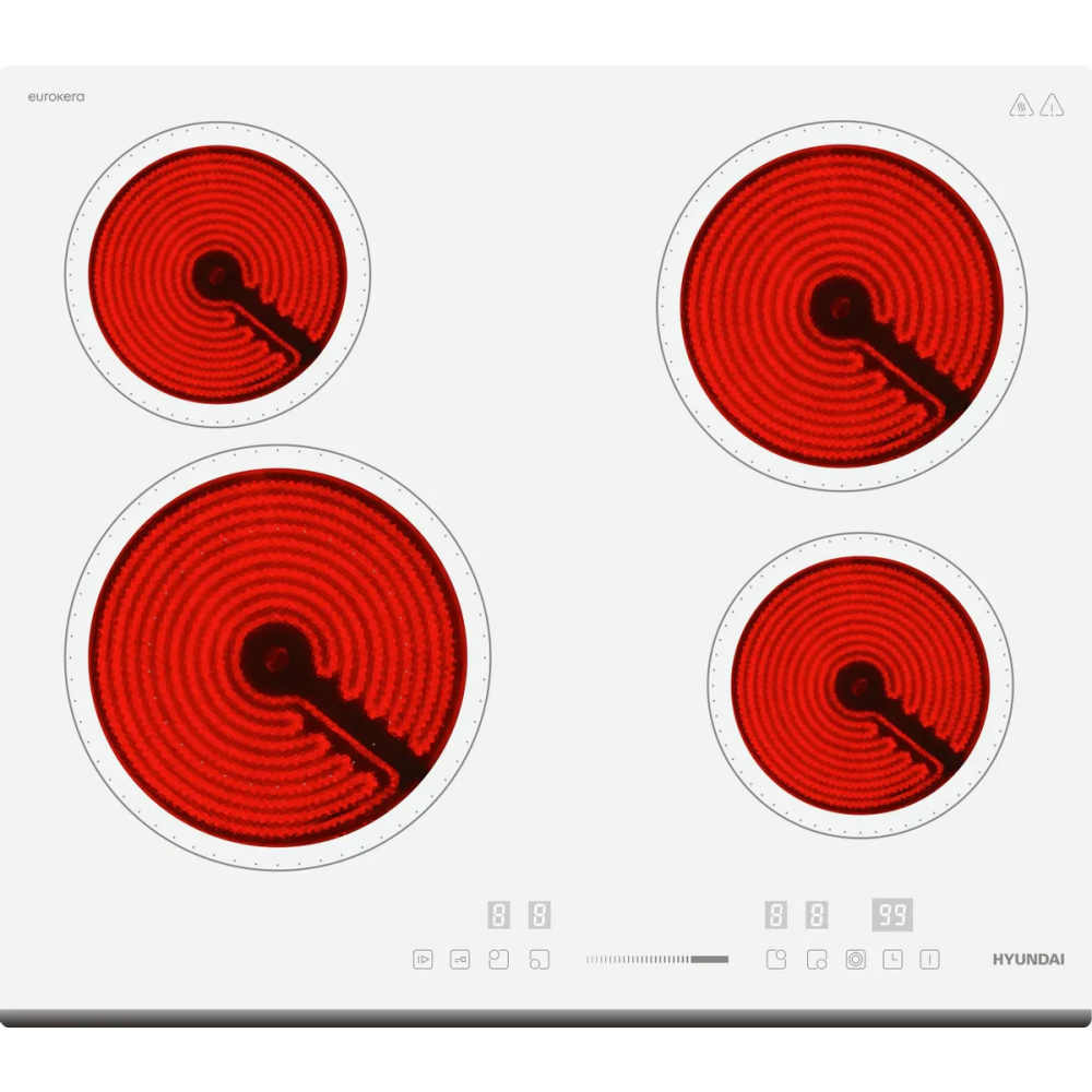 Электрическая варочная панель Hyundai HHE 6452 WG