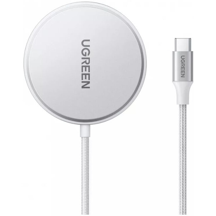 Беспроводное зарядное устройство UGREEN Wireless Charger with MagSafe 15W White (W703) - 35565