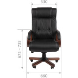 Офисное кресло Chairman 653 Black (00-07163864)