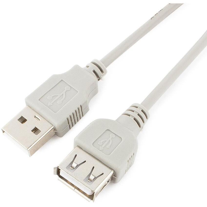 Кабель удлинительный USB A (M) - USB A (F), 1.8м, Cablexpert CC-USB2-AMAF-6-N