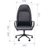 Офисное кресло Chairman CH941 Black (7162323)