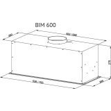 Вытяжка Kuppersberg BIM 600 White