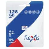 Карта памяти 128Gb MicroSD Flexis (FMSD128GU3)