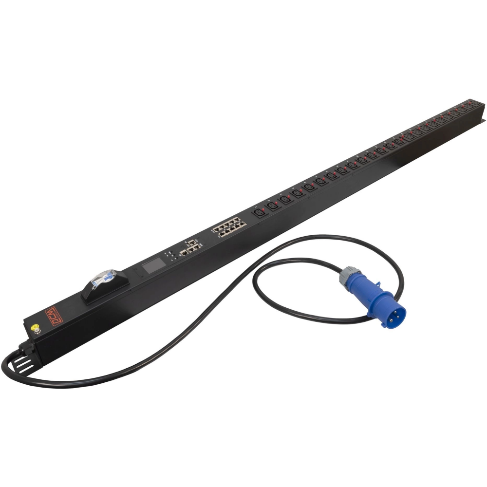 Блок розеток Powercom PDU-32AVMS24-14C3-10C9-1P