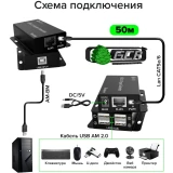 Удлинитель USB Greenconnect GCR-55791