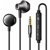 Гарнитура UGREEN Wired Earphones 3.5 mm Black (EP106) (35755)