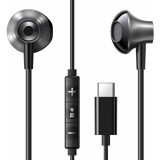 Гарнитура UGREEN Wired Earphones Type-C Black (EP106) (35756)