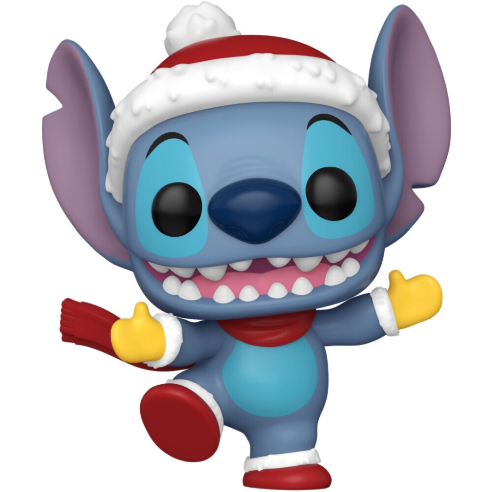 Фигурка Funko POP! Disney Lilo & Stitch Holiday Stitch with Hat - 80037