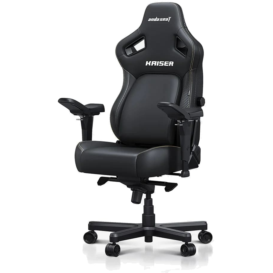 Игровое кресло Anda Seat Kaiser 4 XL Elegant Black - AD12YDDC-XLL-20-B-PV/C