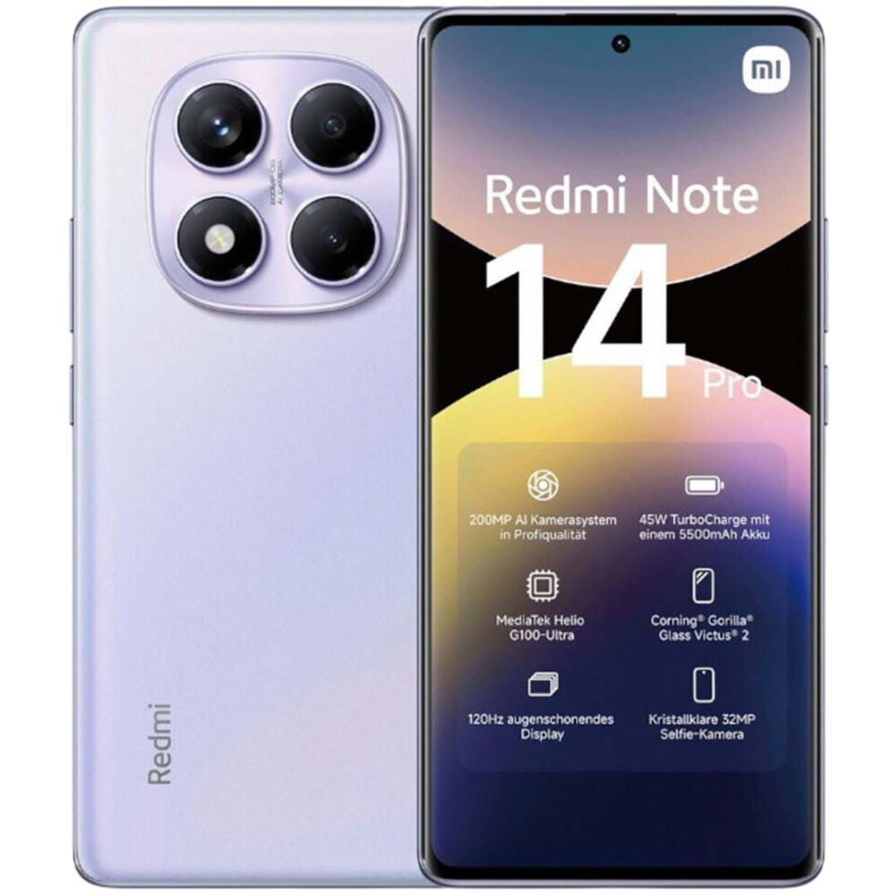 Смартфон Xiaomi Redmi Note 14 Pro 4G 8/256Gb Aurora Purple - MZB0IWZRU