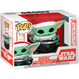 Фигурка Funko POP! Bobble Star Wars Holiday Grogu Pram (80010)