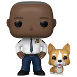 Фигурка Funko POP! Brooklyn Nine-Nine Captain Ray Holt with Cheddar (61401)