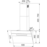 Вытяжка Franke STERLING 60 BK (330.0702.955)