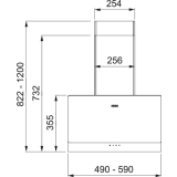 Вытяжка Franke TEMPER 50 WH (330.0712.114)