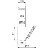 Вытяжка Franke TEMPER 50 WH (330.0712.114)