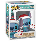 Фигурка Funko POP! Disney Lilo & Stitch Holiday Stitch with Candy Cane (80036)