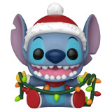 Фигурка Funko POP! Disney Lilo & Stitch Holiday Stitch with Lights (80038)