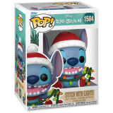 Фигурка Funko POP! Disney Lilo & Stitch Holiday Stitch with Lights (80038)