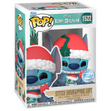 Фигурка Funko POP! Disney Lilo & Stitch Stitch Unwrapping Gift (82860)