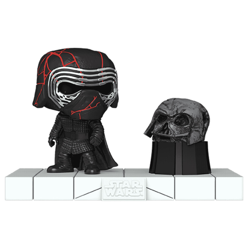 Фигурка Funko POP! Deluxe Bobble Star Wars Darkside Kylo Ren with Darth Vader's Helmet - 80772