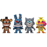 Фигурка Funko POP! Games FNAF Twisted Ones Freddy/Bonnie/Wolf/Chica (GW) (Exc) 4PK (82507)