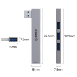 USB-концентратор Orico YSZ1-U3-GY-BP (ORICO-YSZ1-U3-GY-BP)