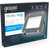 Прожектор Gauss Qplus 150W (690511150)