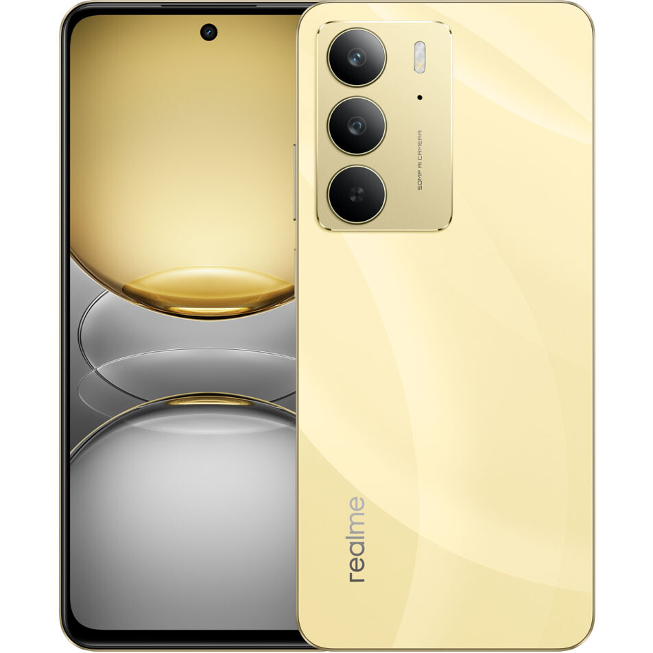 Смартфон Realme C75 8/128Gb Lightning Gold (RMX3941) - 6941764450516