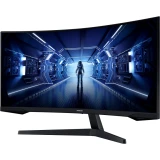 ..... Монитор Samsung 34" C34G55TWWI Odyssey G5 (835Y) из ремонта, мех корпуса, пыль под стеклом (LC34G55TWWIXCI)