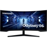 ..... Монитор Samsung 34" C34G55TWWI Odyssey G5 (835Y) из ремонта, мех корпуса, пыль под стеклом (LC34G55TWWIXCI)