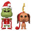 Фигурка Funko POP! Books How the Grinch Stole Christmas Grinch & Max 2PK - 72505