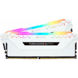 ..... ОЗУ 32Gb DDR4 3200MHz Corsair Vengeance RGB PRO White (CMW32GX4M2E3200C16W) (p501) из ремонта