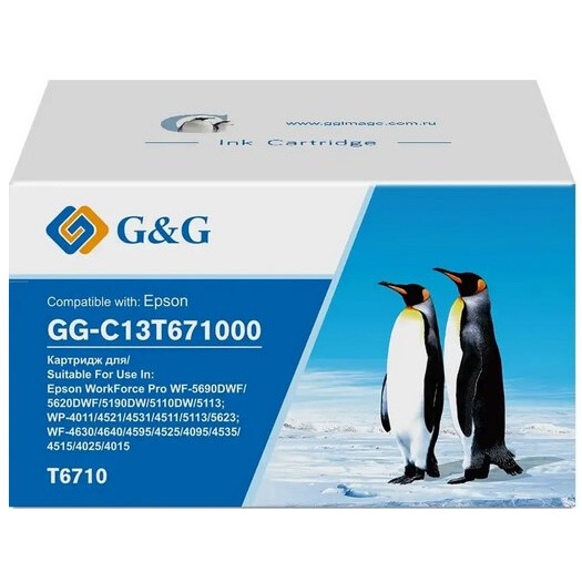 Бункер отработанного тонера G&G GG-C13T671000