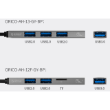 USB-концентратор Orico AH-13-GY-BP Grey (ORICO-AH-13-GY-BP)