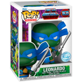 Фигурка Funko POP! TV TMNT X MOTU Leonardo (Eternia Armor) (Exc) (1635) (82459)