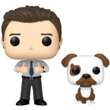 Фигурка Funko POP! TV Parks and Recreation Chris Traeger w/Champion (1415) (74431)