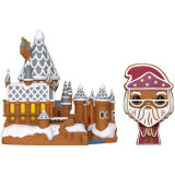 Фигурка Funko POP! Town Harry Potter Gingerbread Albus Dumbledore and Hogwarts (80021)