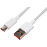 Кабель USB - USB Type-C, 1м, Cablexpert CC-USB2-AMCM-66W-1M-W