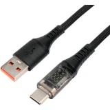 Кабель USB - USB Type-C, 1м, Cablexpert CCP-USB2-AMCM-SCR-1M