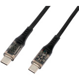 Кабель USB Type-C - USB Type-C, 1м, Cablexpert CCP-USB2-CMCM-SCR-1M