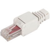 Коннектор RJ-45 Lanmaster LAN-TMP-U6-WH